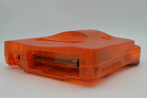 Nintendo 64 - Fire Orange - Konsol - SNR NUP16336476 (B Grade) (Genbrug)